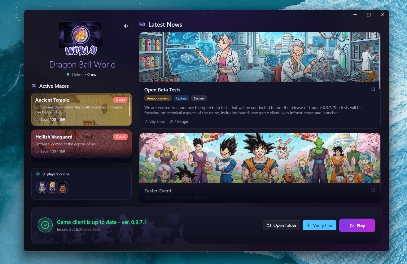 DBWLauncher v3